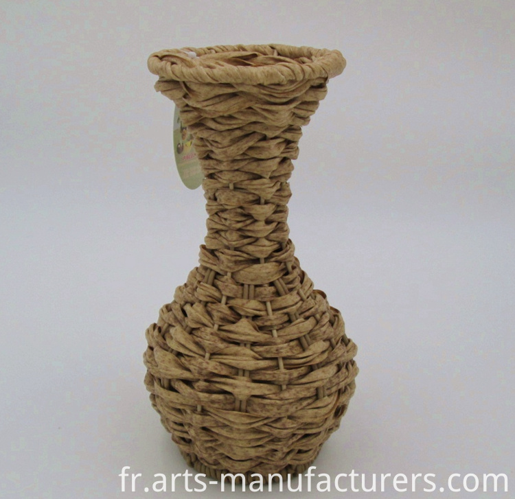 vase à fleurs weaving flower vase